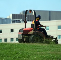 Operate Mowers Safely - Pay Attention to Your Surroundings